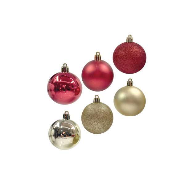 Set of 12 Christmas balls