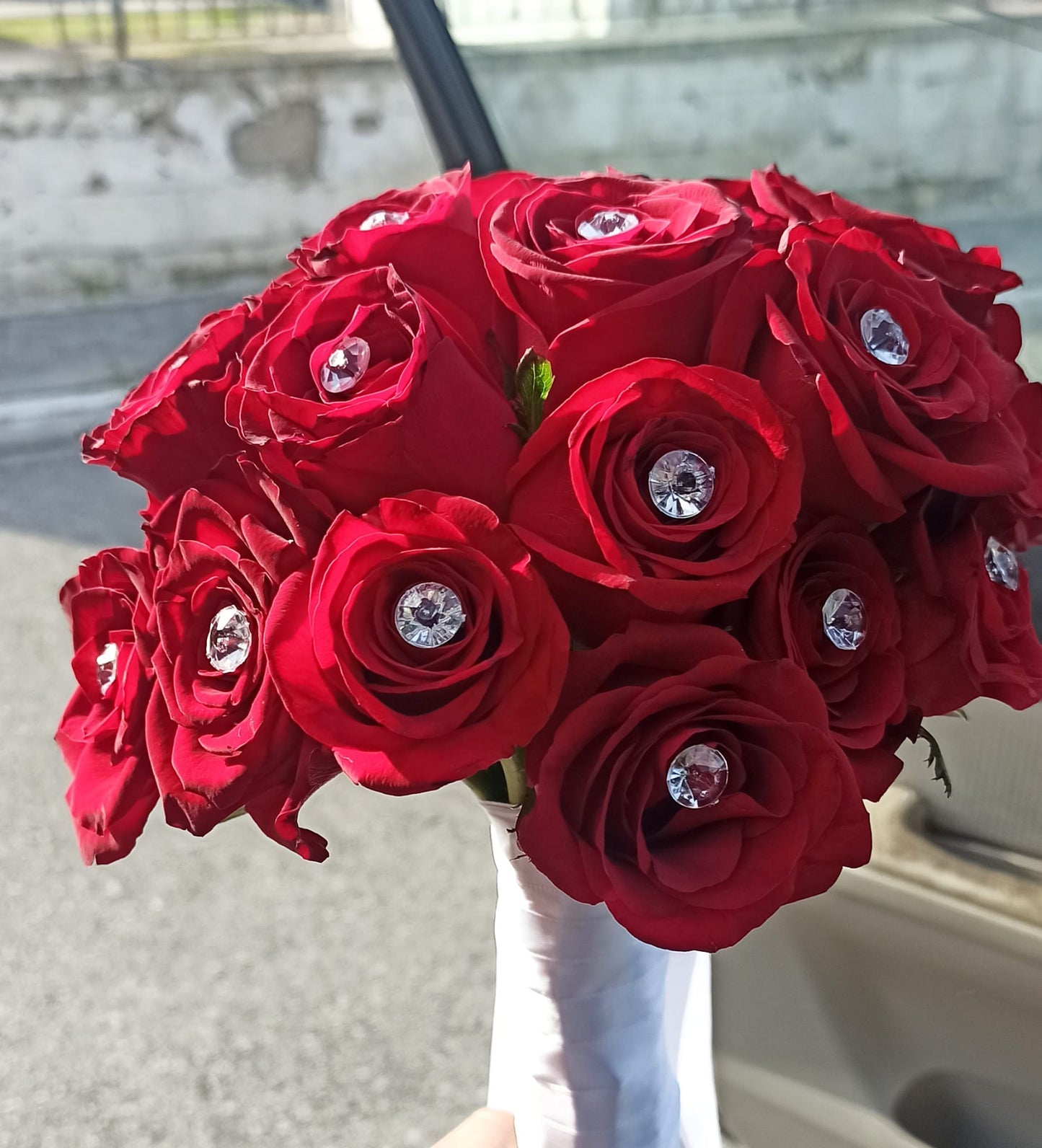 Wedding With Red Roses