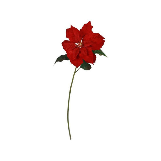 Poinsettia branch 70cm