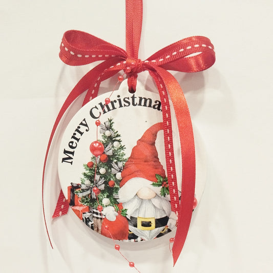 Plaster Christmas Ornament