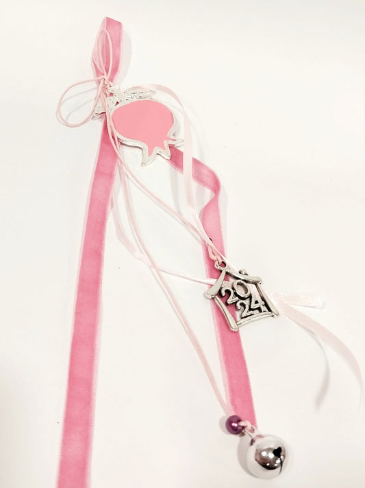 Pink Pomegranate Charm 2024