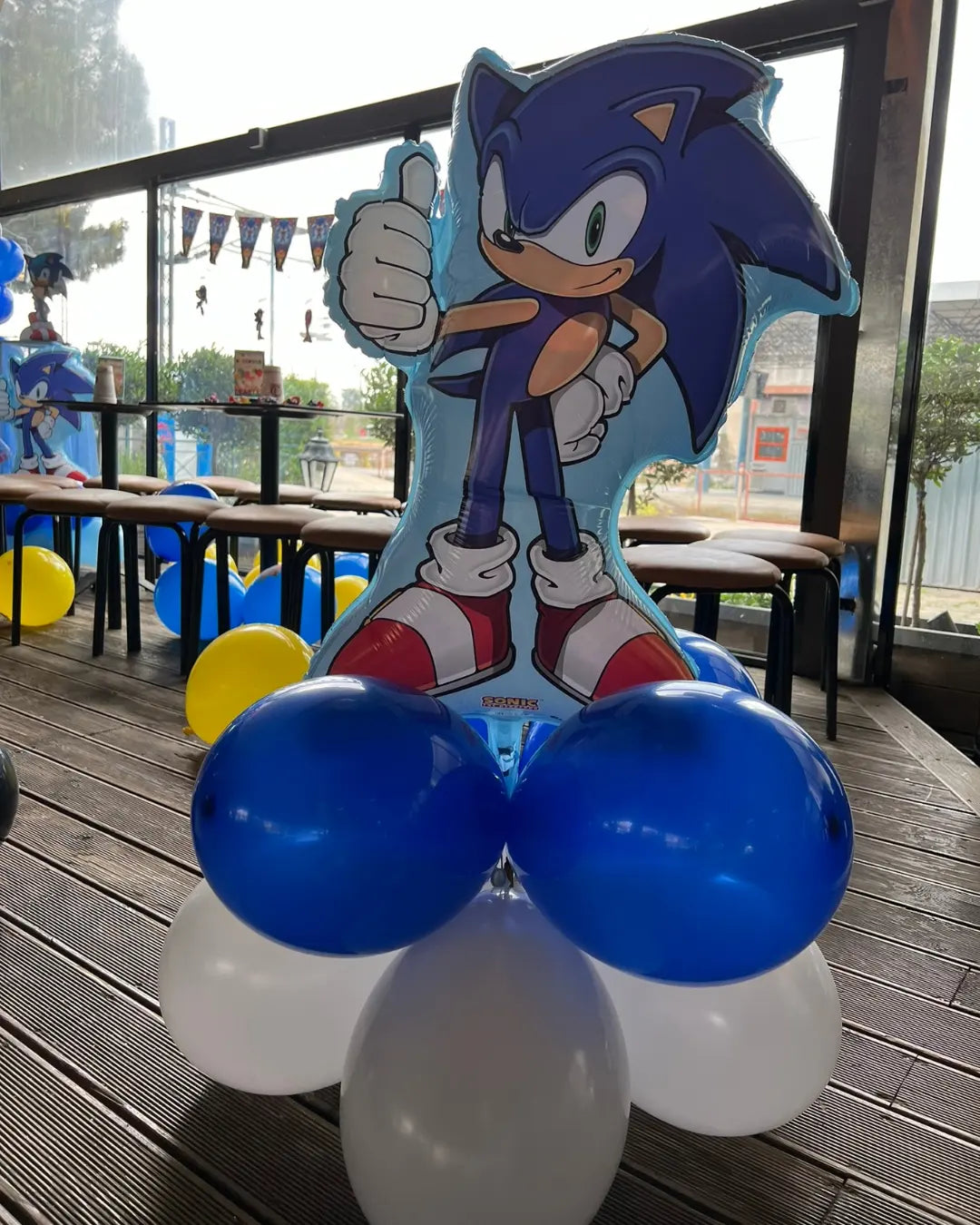 Στολισμός γενεθλίων με Θέμα Sonic