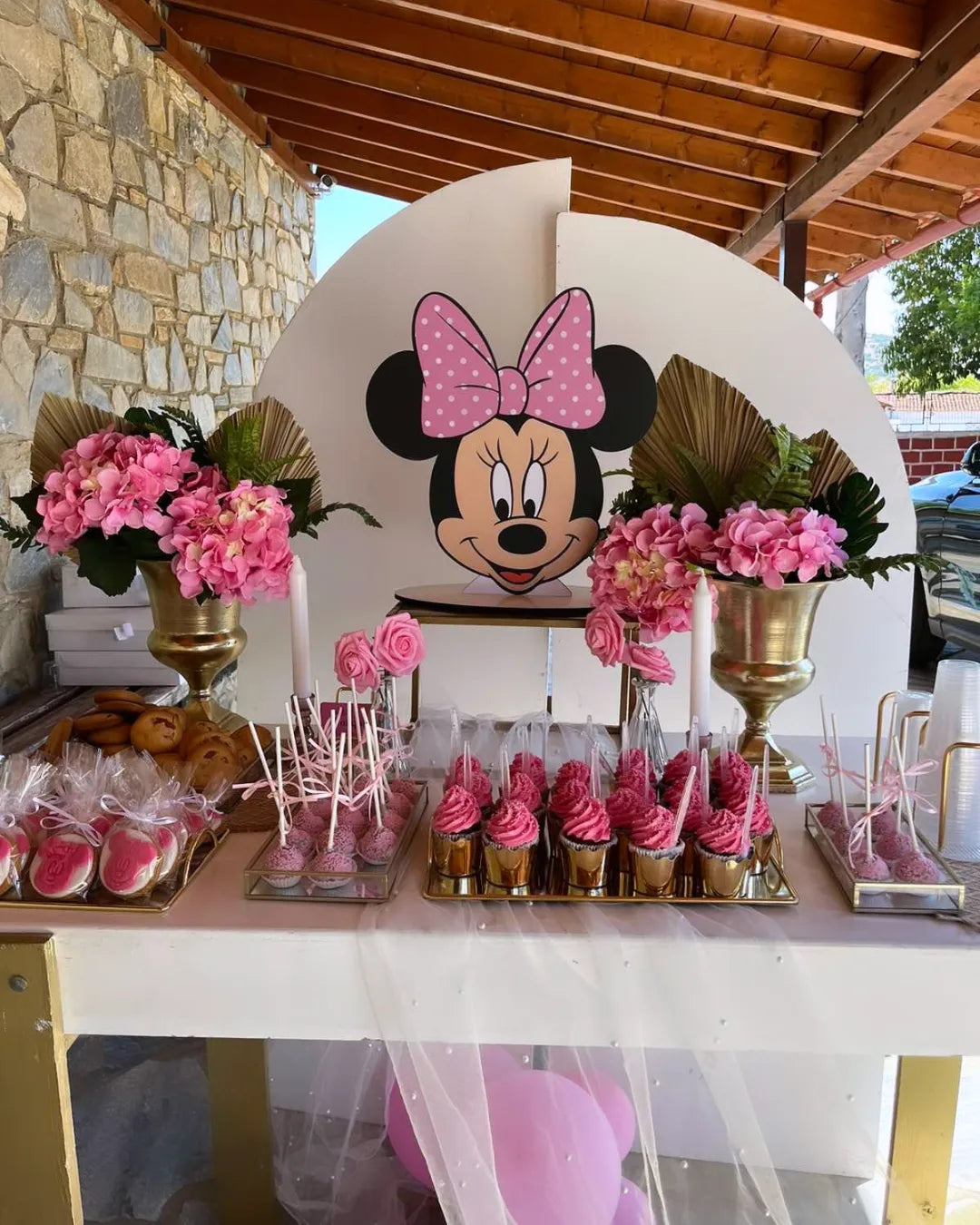 Βάπτιση με Θέμα Minnie Mouse